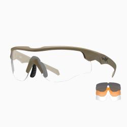Lunettes ROGUE Comm Tan Gris Fum&eacute; / Transparent / Light Rust