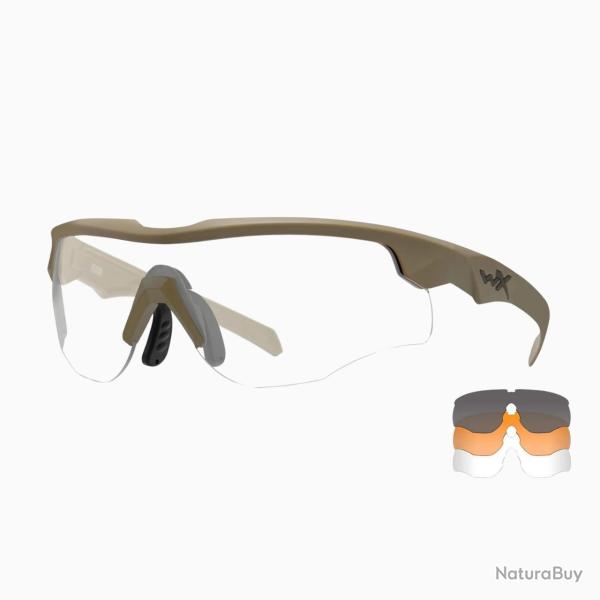 Lunettes ROGUE Comm Tan Gris Fum� / Transparent / Light Rust