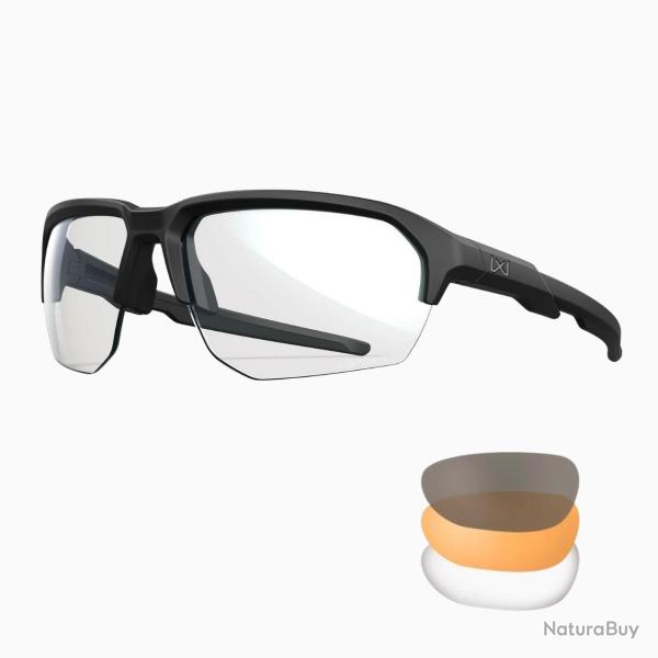 Lunettes JAKL Noir Gris Fum� / Transparent / Light Rust