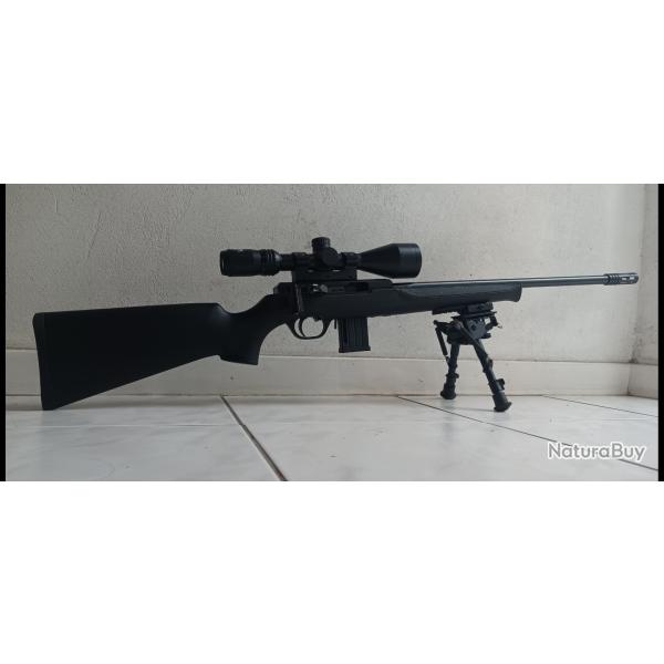 Vend PACK CARABINE ISSC SPA TACTICAL CAL 22LR + LUNETTE 3-9X50