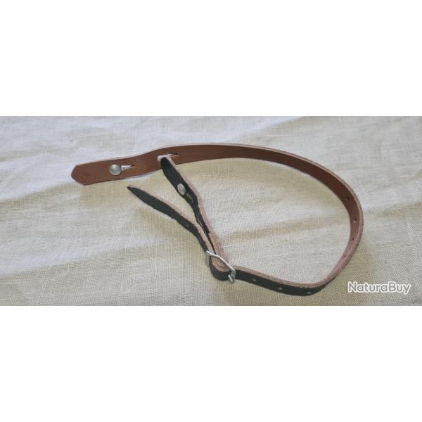 Jugulaire pour casque  dat�e 1942 WW2 (1)