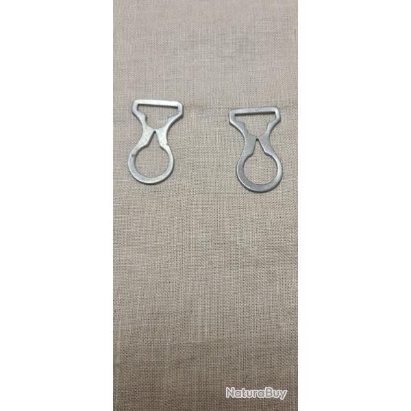 2 pi�ces fer de casque � pointe  (25.1)