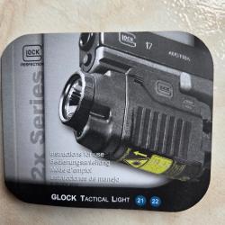 Faisceau Laser & &Eacute;clairage GLOCK GTL21 - Module tactique officiel GLOCK !