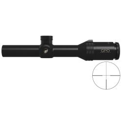 Lunette de battue GPO SPECTRA 6X - 1-6X24 - Ret: G4 IL - SFP (Mrad)