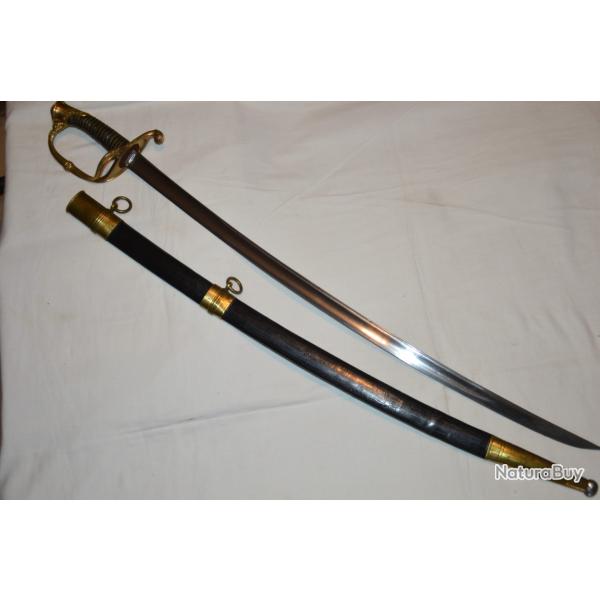 SABRE Mle 1821 OFFICIER INFANTERIE-MONARCHIE-SECOND EMPIRE-GUERRE 1870/1871-