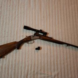 Expresse Chapuis RGEX en 7x65R + lunette de battue + point rouge