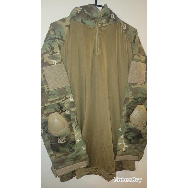 Chemise de combat Multicam 1� sans r�serve