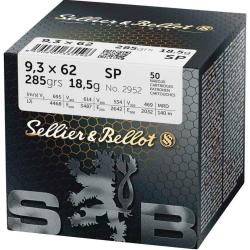 CARTOUCHES SB 9,3X62 SP VRAC X 50