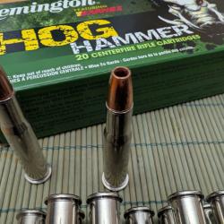 un lot de 2 boites de munitions am&eacute;ricaines remington 30-30 ogives Barnes