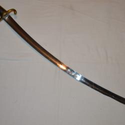 SABRE BRIQUET GARDE NATIONALE-SAPEURS POMPIERS- XIX&deg; SIECLE.