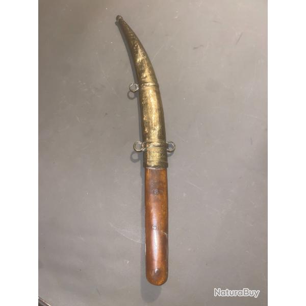 poignard Marocain SHULA  (ma r�f : 685 �� )