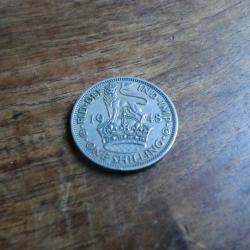 monnaie georges VI  one shilling 1948
