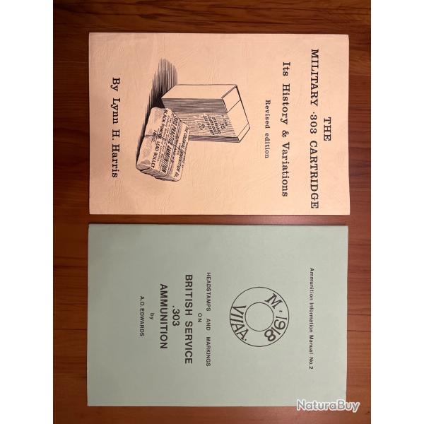 Lot de livres .303 British