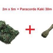 Filet Camouflage En Toile De Jute Imprimé Camo – 1,5 X 3 Mètres – STEPLAND