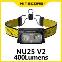 Lampe Frontale NU25 - 400Lm - Lg : 60,1mm - Nitecore