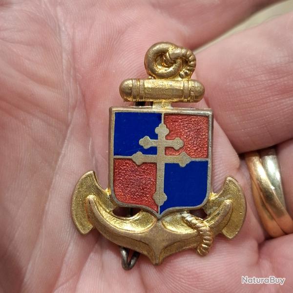 INSIGNE 9 DIVISION INFANTERIE COLONIALE ( PERIODE INDOCHINE )