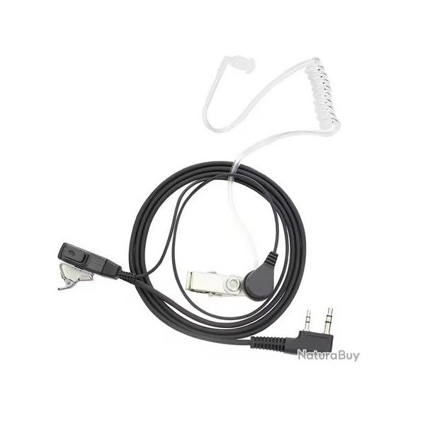 �couteur talkie-walkie UV5R Baofeng PTT airsoft