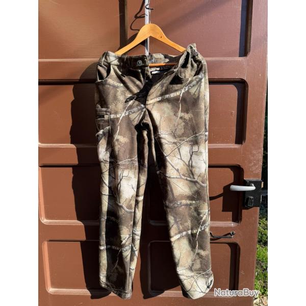 PANTALON CHASSE CHAUD IMPERM�ABLE 100 TREEMETIC