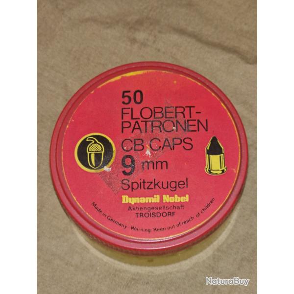 Bo�te de 50 cartouches 9mm Flobert � balle conique Dynamit Nobel HILMAR SUPER DESTOCK !!!