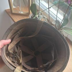 Casque us ww2 nominatif original