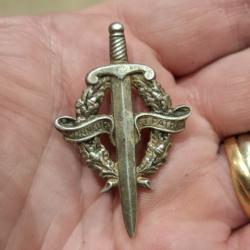 INSIGNE BREVET PREPARATION MILITAIRE ( PERIODE INDOCHINE ) DRAGO BERANGER - H 01