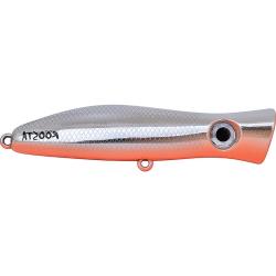 Poisson nageur HALCO Roosta popper 105 1447 White back OB