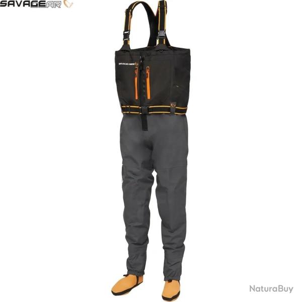 Waders respirants SAVAGE GEAR SG8 Chest zip wader XLS