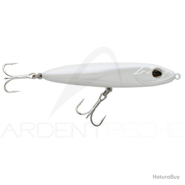 Leurre coulant SAKURA Mister joe 105 S P06 Pearl white