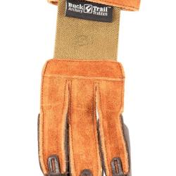 Gants de tir Traditree en cuir su&eacute;d&eacute; avec renfort Medium