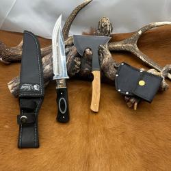 Set de Couteau + Petite hachette ''Columbia'' Offerte ref N.Scb16