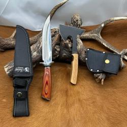 Set de Couteau + Petite hachette ''Columbia'' Offerte ref N.Scb18