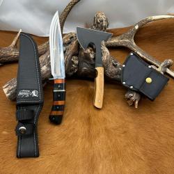 Set de Couteau + Petite hachette ''Columbia'' Offerte ref N.Scb19