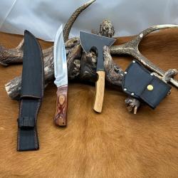 Set de Couteau + Petite hachette ''Columbia'' Offerte ref N.Scb20