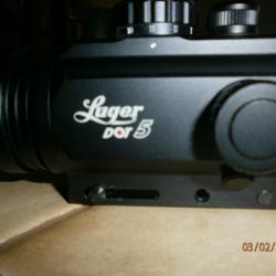 Point rouge tubulaire luger dot 5