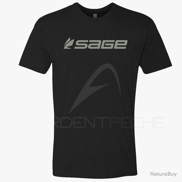 Tee Shirt SAGE Logo Tee Black M