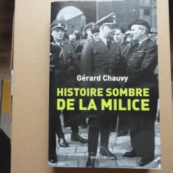 livre : histoire sombre de la milice