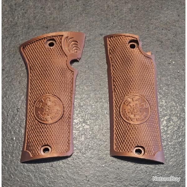 Plaquettes de crosse ambidextre pour pistolet Star mod�le F