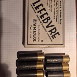 Cartouches cal 16 chevrotines