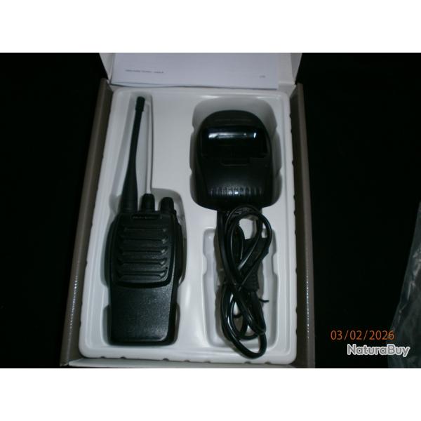 Talkie Walkie num'axes mod�le TLK1022