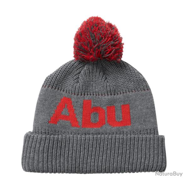 Bonnet Abu Garcia Bubble Beanie Red Grey Gris