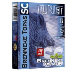 Cartouches Tunet Brenneke Topas SC Cal.12/70 Par 1 - Par 1