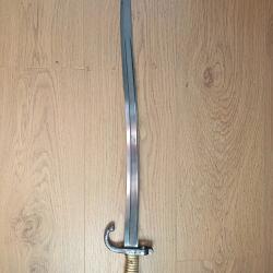 Ba&iuml;onnette Chassepot 1873