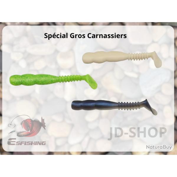 Pack 18 Leurres Souples Shad 115mm - Sp�cial Gros Carnassiers - JD-SHOP