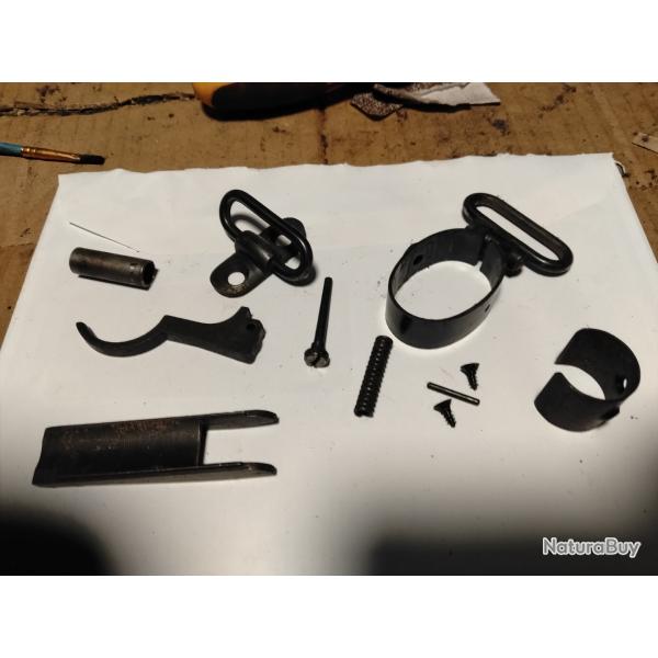 Lot pi�ces d�tach�es pour Mauser 98 ,VZ, etc.....TBE