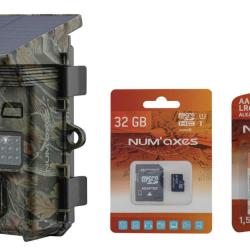 Num'Axes Pack pi&egrave;ge photographique PIE1069 avec piles + carte SD