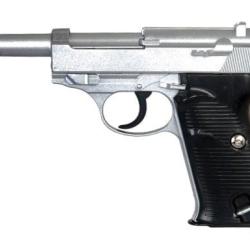 R&eacute;plique pistolet &agrave; ressort Galaxy G21 P38 full metal 0,5J