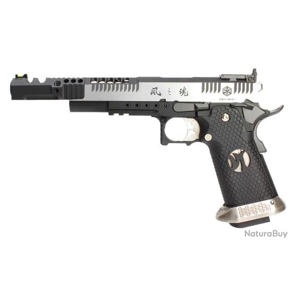 R�plique GBB HX2401 IPSC split silver . 38 supercomp - AW custom