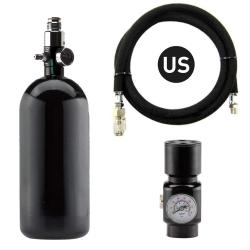 Pack complet US bouteille 0,8L + preset + r&eacute;gulateur HPA + ligne renforc&eacute;e US