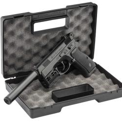 Pack airsoft CZ75D CO2 + mallette + laser + silencieux