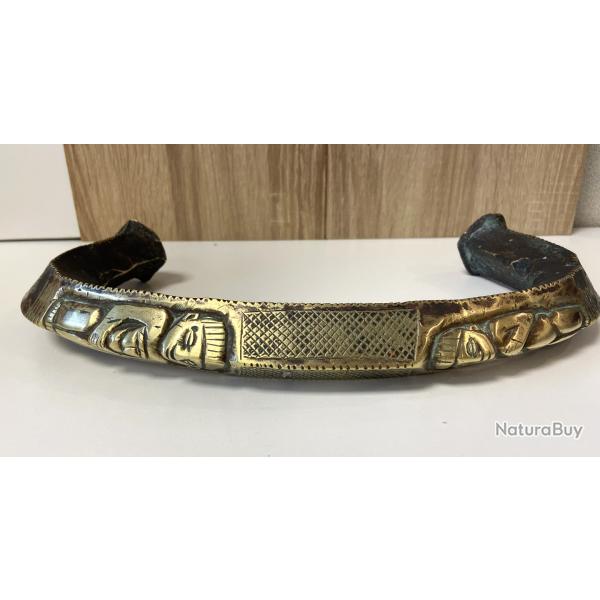 Art Ethnique Africain Grand Torque Monnaie de Prestige R�gion Kongo XIXe Si�cle